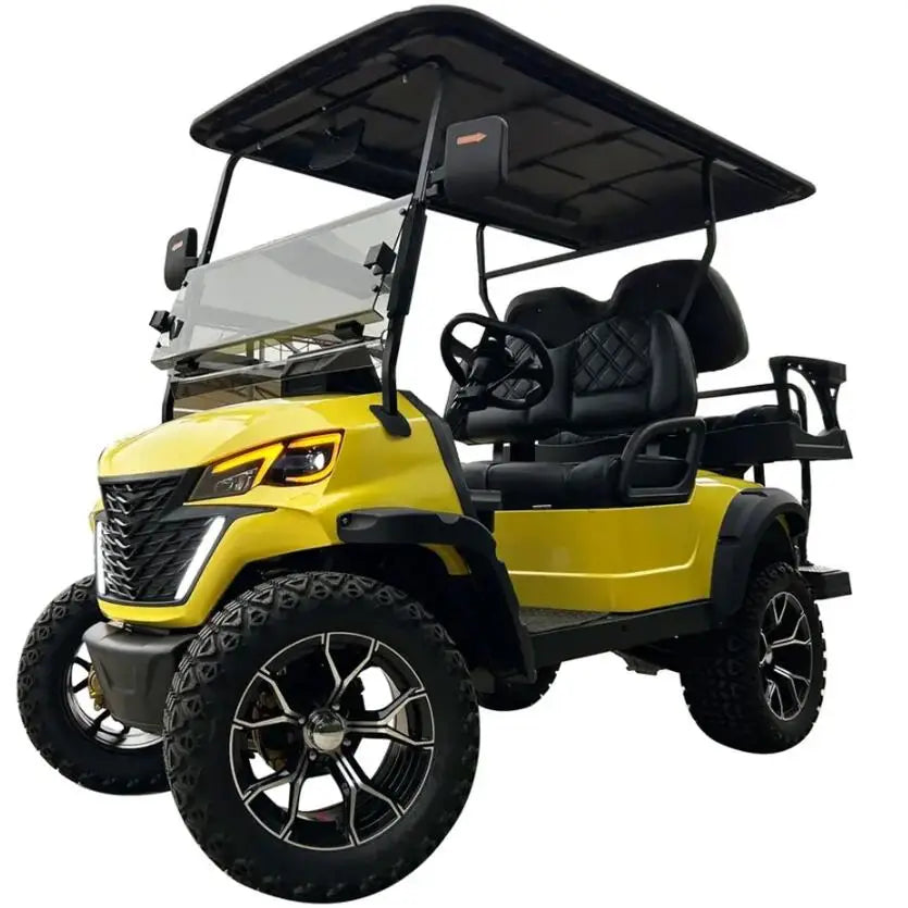 Logo Printing Customized 4 Seater Sport off Road Electric Golf Cart Brand New Powerful 4 Wheel Metal Golf Buggy Cart