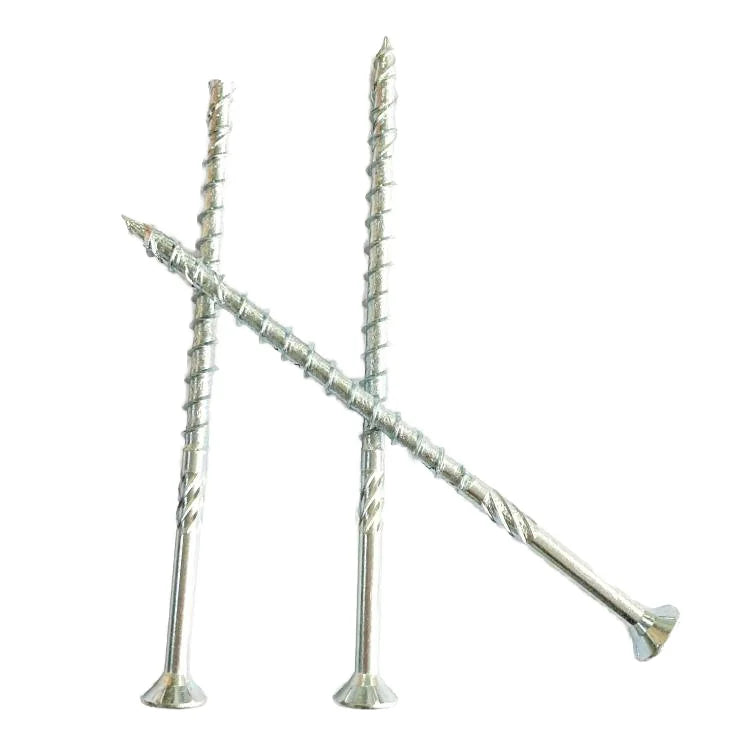 Countersunk Head plum groove Screws with Ribbed Knurling Workers Solar Photovoltaic Tip Cut Tail Wood Screws