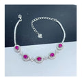Wholesale 925 Sterling Silver Healing Upper Beads Bracelets New Design Natural Gemstone Ruby Gold Plated for Gift or Wedding