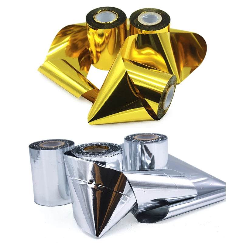 Roll Imitation Gold Leaf Foil for Furniture Picture Frame Gilding Decoration