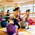Fitness Pvc Yoga Ball Wholesale Non-slip Pvc Anti-burst Yoga Balance Ball 45cm Bouncing Balls Practice Home Relaxation Play