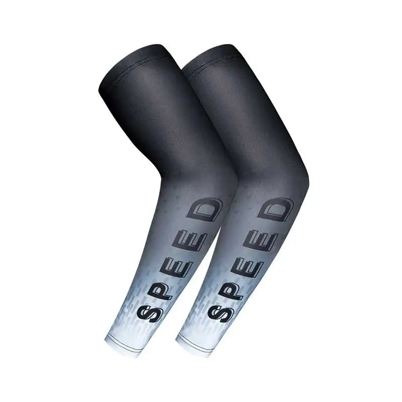 Custom Women Ice Silk Breathing Running Cooling Sublimation Uv Sun protection Cooking Arm Warmer Sleeve