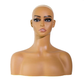Female Mannequin Head Stand for Wig Display