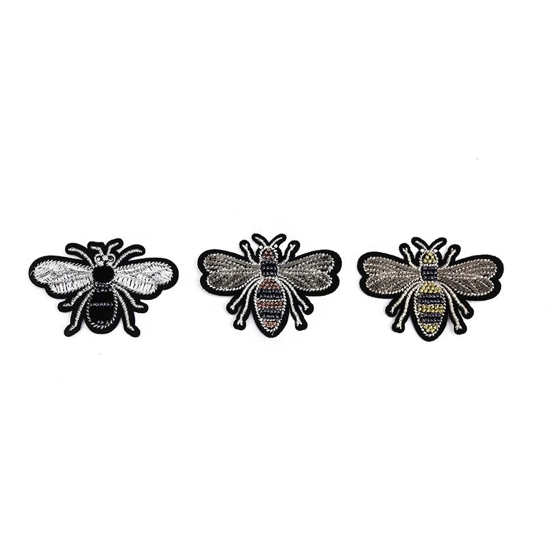 Embellishment Animal Beaded Embroidery Patches for Bags Clothes LT9313