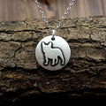 Dropshipping French Bulldog Animal Dog Pendant Women Necklace Charm Pet Memorial Gift Fashion