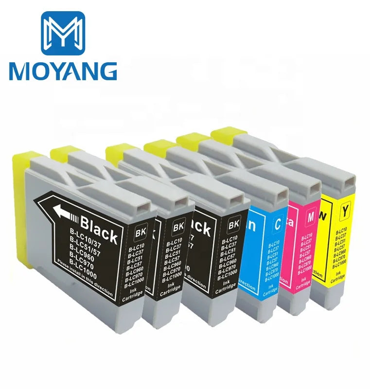 MoYang Compatible for Brother LC970 LC970XL Ink Cartridge Used for MFC-230C/235C/240C/260C/265C/440CN/465CN/660CN/665CW Printer MegaBDM
