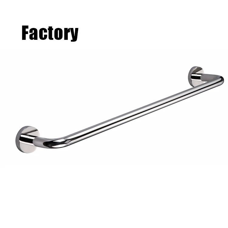 New Product Stainless Steel 304 Bathroom Accessoires Single Towel Rack for Home Hotel