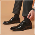 Fashion Luxury Genuine Leather Business Office  Soft Walking Style Dress Shoes for Men