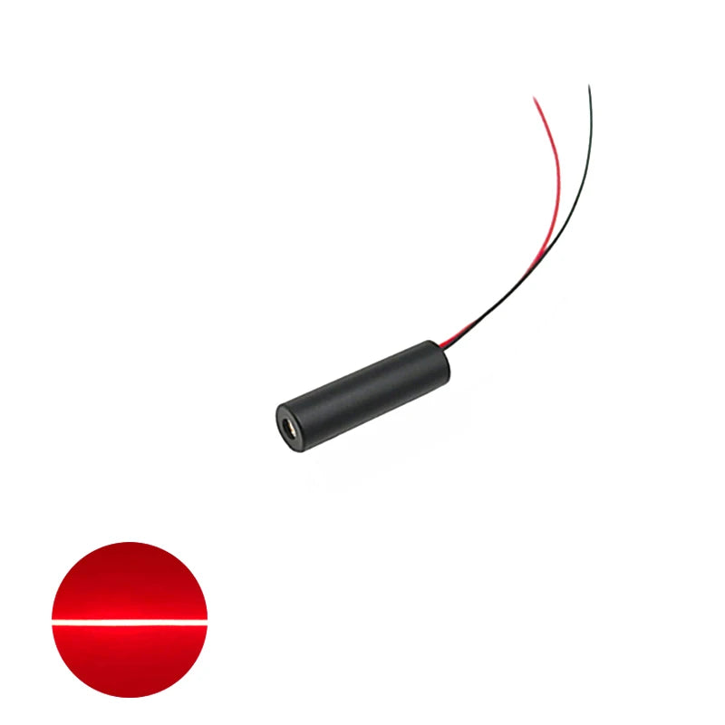 Hot Selling Compact D10x35mm 650nm 30mw Red Line Laser Diode Module Laser Module Industrial Grade