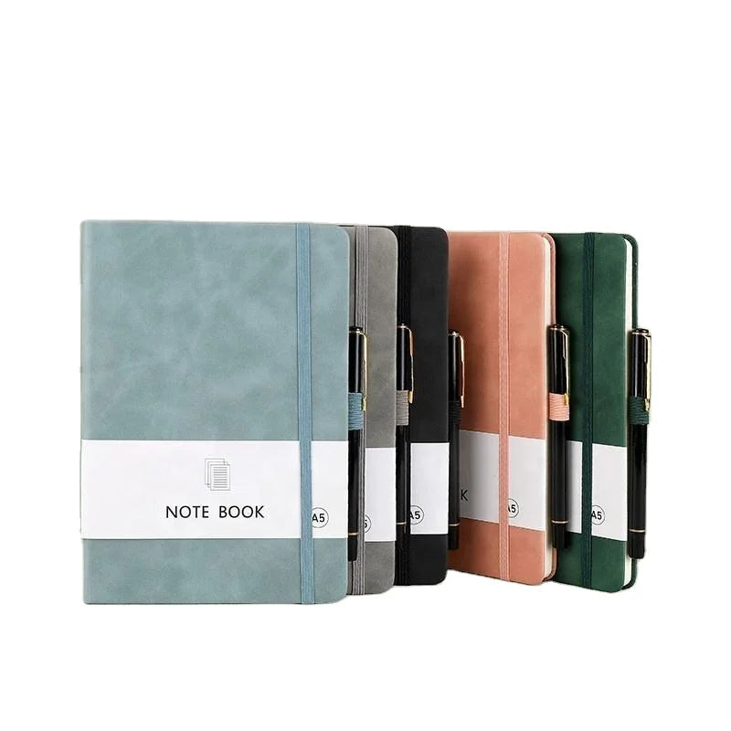 Corporate Gifts Set Leatherette Journal Notebook Customizable Gifts A6 A5 A4 Hardcover Pu Leather Journal Notebook