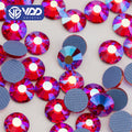 VDD 072 Siam AB SS6-SS30 High Quality Hotfix Glass Rhinestones Crystal Flatback Glitter Strass Stones Clothes Wedding Dress