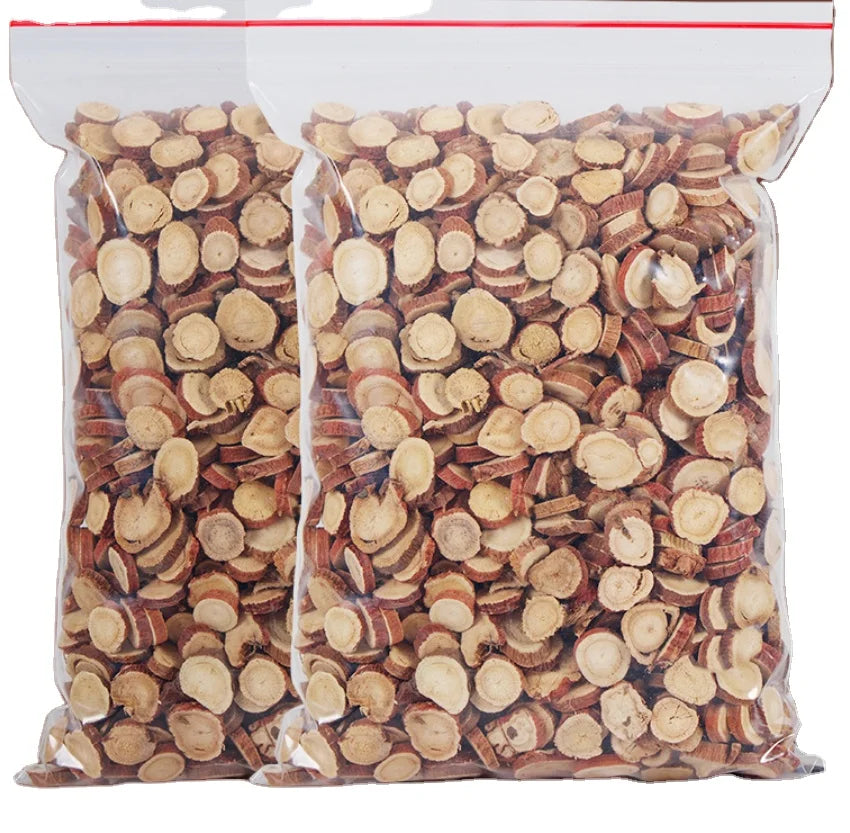 Gan Cao Natural Raw Glycyrrhiza Glabra Dried Licorice Root Slices Tea for Sale
