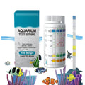Aquarium Water test Kit for Fish tank 6in1 Water test Strips Betta Fish Shrimp Landscape Turtle Aquatics