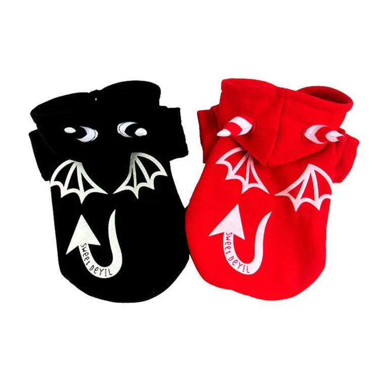 Wholesale Autumn New Winter Pet Dog Devil Hoodie