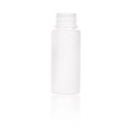 Sunripack Packaging Customized PET Cylinder White Plastic Bottle 20ml Testing Bottle With Screw Cap for Adult Skincare