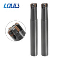 EXN02R Double Edge CNC Fast Forward Milling Rod with LNMU0202 Machining Center Carbide Hard Seismic Milling Blade