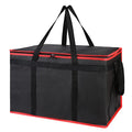 Grocery Food Delivery Extra Large Non Woven Insulated Tote Food Bag Sac Cooler Bag Catering Food Thermal Cake Bag