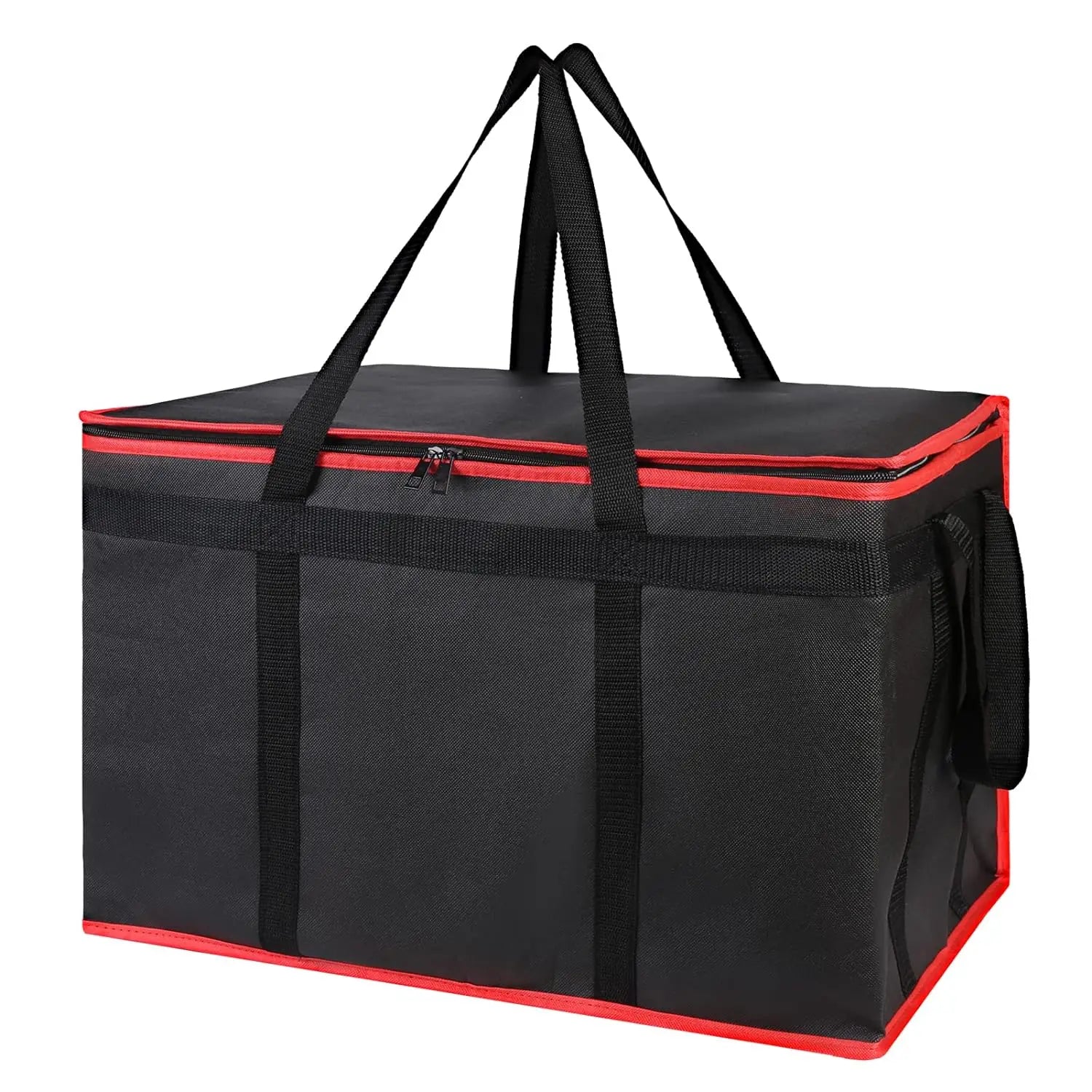 Grocery Food Delivery Extra Large Non Woven Insulated Tote Food Bag Sac Cooler Bag Catering Food Thermal Cake Bag