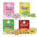 Chinese Candy Supplier Manufacturers Wholesale Hot Sale Snacks Multicolor Freeze Dried Crispy Chewing Gummy Sweets