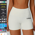 Ribbed Tight Yoga Shorts High Waisted Hip Lift High Intensity Sportswear Women Outdoor Running Fitness Yoga Sports Shorts