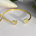 Lateefah OEM Fashion Jewelry Star Moon Charms Letter Bracelets Bangles for Women