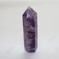 10*3cm Natural Dream Flower Amethyst Gemstone Crystal Hexagonal Pointed Faceted Prism Wand Polished Other Crystal Crafts