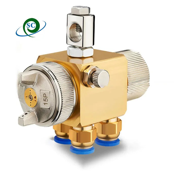 CS 1mm SS304 Low Pressure meiji A100 Adjustable Auto air Atomizing Nozzle