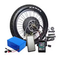72v 3000w 5000w 8000w Electric Bicycle Dirt Ebike E Bike Conversion Kit Qs 205 273 V Motorcycle Brushless Rear Hub Motor
