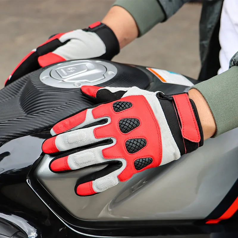Waterproof Touch Screen Unisex Spandex/Cotton Motocross Motorcycle Winter Motorcyclist Racing Gloves for Motorcycle Riders