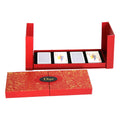 4-Piece Eco-Friendly High-End Poker Card Set Imported Coated Paper Color Matt Lamination Embossing UV Coating Rigid Packaging