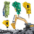 Hydraulic Break Hammer Box Silenced Top Side Type Grapper Excavator Hydraulic Rock Breaker Hammer Jack Hammer Breaker