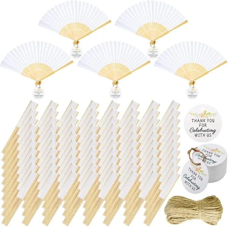Customized Fabric Hand Fan Practical Thoughtful Gift with Love Style Made From Durable Plastic