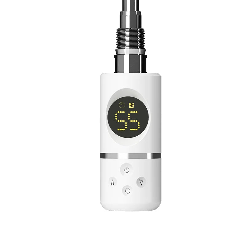 Electric Heating Element for Heated Towel Rail Thermostat Controller with EU Plug Timer Function