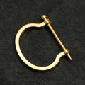 Unisex Fashion 316 Stainless Steel Nail Bracelet Chunky Big Horseshoe Design Stylish Bangles Nickel & Lead Free Trendy