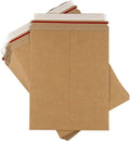 Kraft Brown Rigid Mailers 9.25x11.75 Inches Self Seal Biodegradable Eco-Friendly Photo Document Premium Cardboard Keep Flat