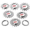 High Strength Steel Bicycle Freewheel 13/14/15/16T Single Speed Sprockets Parts for Fixed Gear Bike MegaBDM