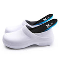 Surgical EVA Nurse Doctor Sandal with Steel Toe Acid Alkaline Chemical Resistant White Slipper for All Seasons-Winter & Summer