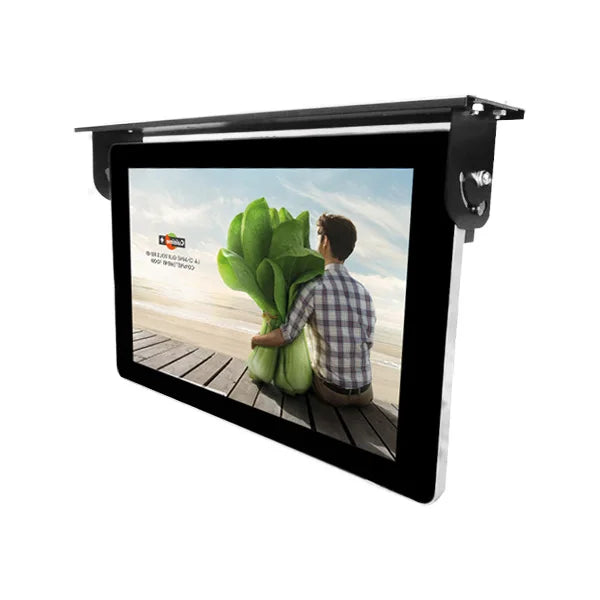 21.5 Inch  Bus Display Public Transportation Advertising Screen LCD Monitor for Inside Bus with 4G Remote Content Management