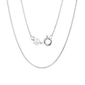Wish Jewelry 100% 925 Sterling Silver Chains Necklace 40cm 45cm 50cm Thin Round Snake Chain Necklace for Jewelry DIY