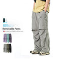 QUICKSHOW Streetwear Custom detachable Cargo Pants 100% Polyester quick Dry & Lightweight Fashion Hiking Pantsbaggy Trousers