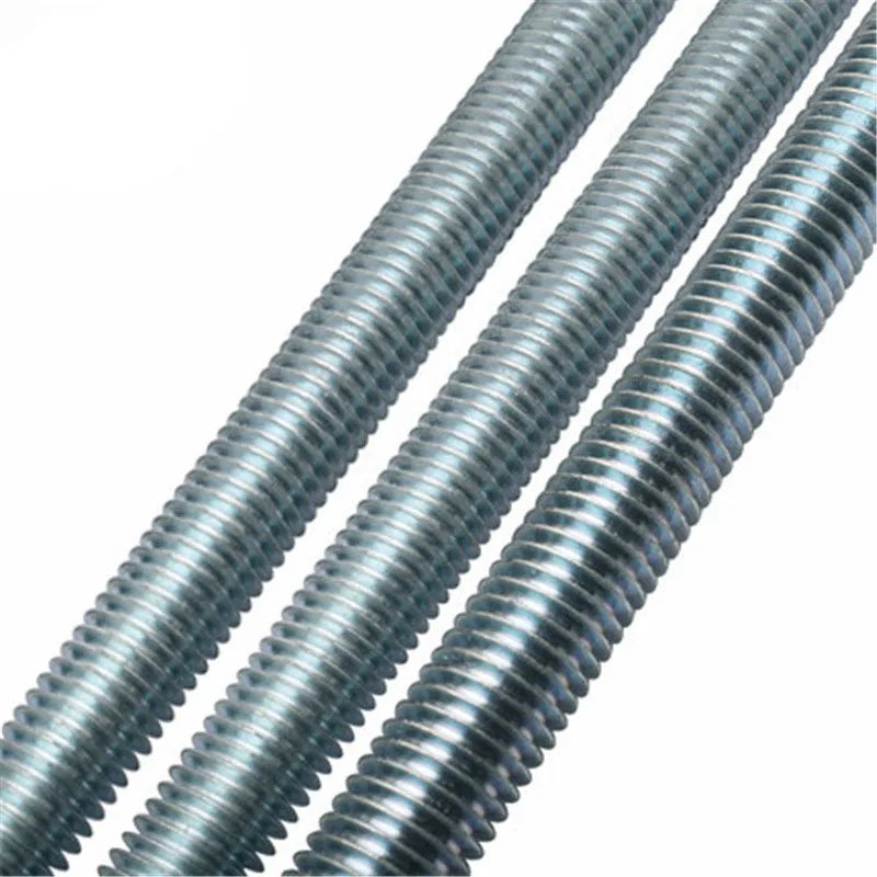 High-Strength Threaded Rod Zinc Plated Steel Full Threaded Bar for Construction Hanging & Structural Bracing