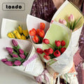 Tondo 50cmx5yards Grid Hollow Grid Wholesale Bouquet Packaging Net Packaging Yarn Florist Flower Packaging Materials