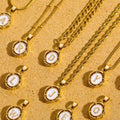 Hot Sale Stainless Steel Letter Charms Jewelry Making DIY for Necklace Bracelet Anklet Letter Initial Pendant Gold Wholesale New