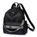 2023 New Fashion Soft PU Leather Students Schoolbag Large Capacity Outdoor Leisure Women's Travel Backpack