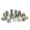 CNC Machined Iron Custom Precision Turning Machining 1214L/1215 Steel CNC Steel Processing