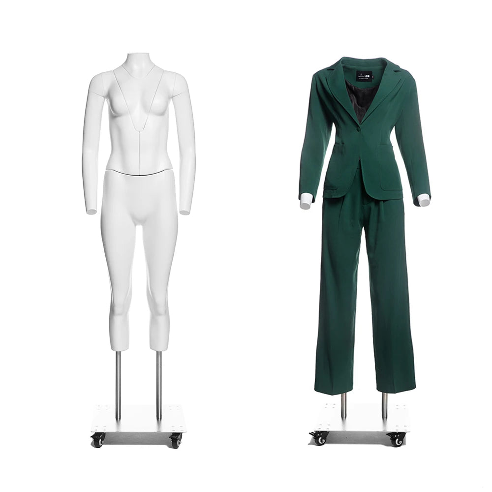 GHP-11 Female Plastic Invisible Mannequin Female Ghost Mannequin for Photo