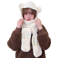 Fuzzy Cartoon Led Winter Caps Cute Animal Women Moving Ears Rabbit Hat Funny Rabbit Plush Glowing Bunny Hats
