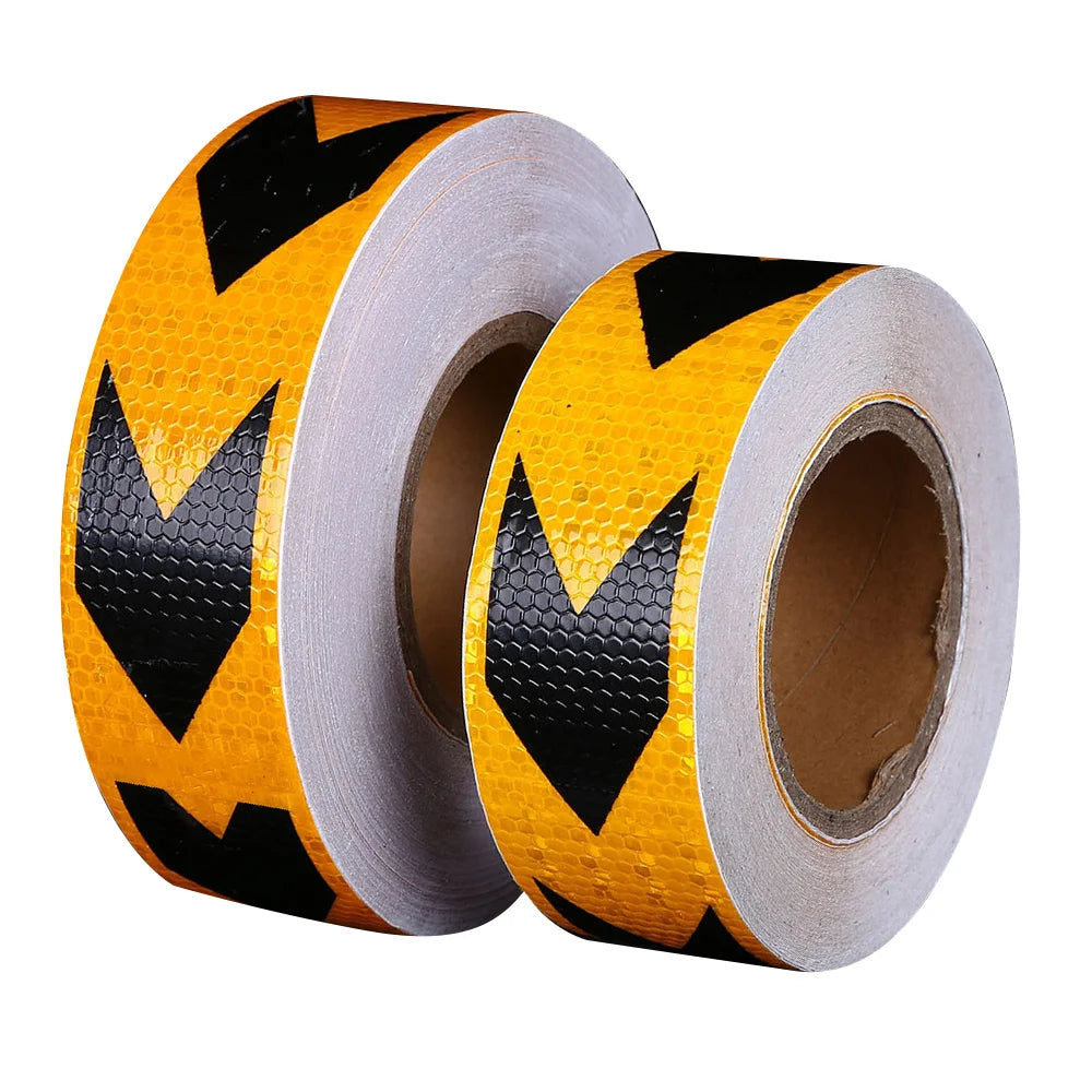 Custom Easy to Cut Self-Adhesive Backing Versatile Applications Reflective Vinyl Stickers for Road Safety