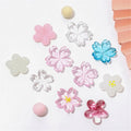 ESTICK Handmade Flowers Shape Glass Pen Rest Holder Customized Packaging for Chopstick Rest for Camping