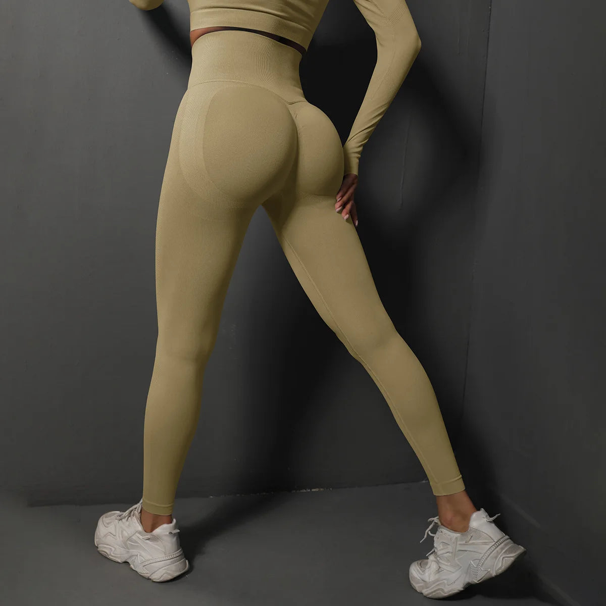 Wholesale Womens Clothing High Waist Yoga Leggings for Women Gym Fitness Seamless Scrunch Butt Lift Pants Sportswear for Women